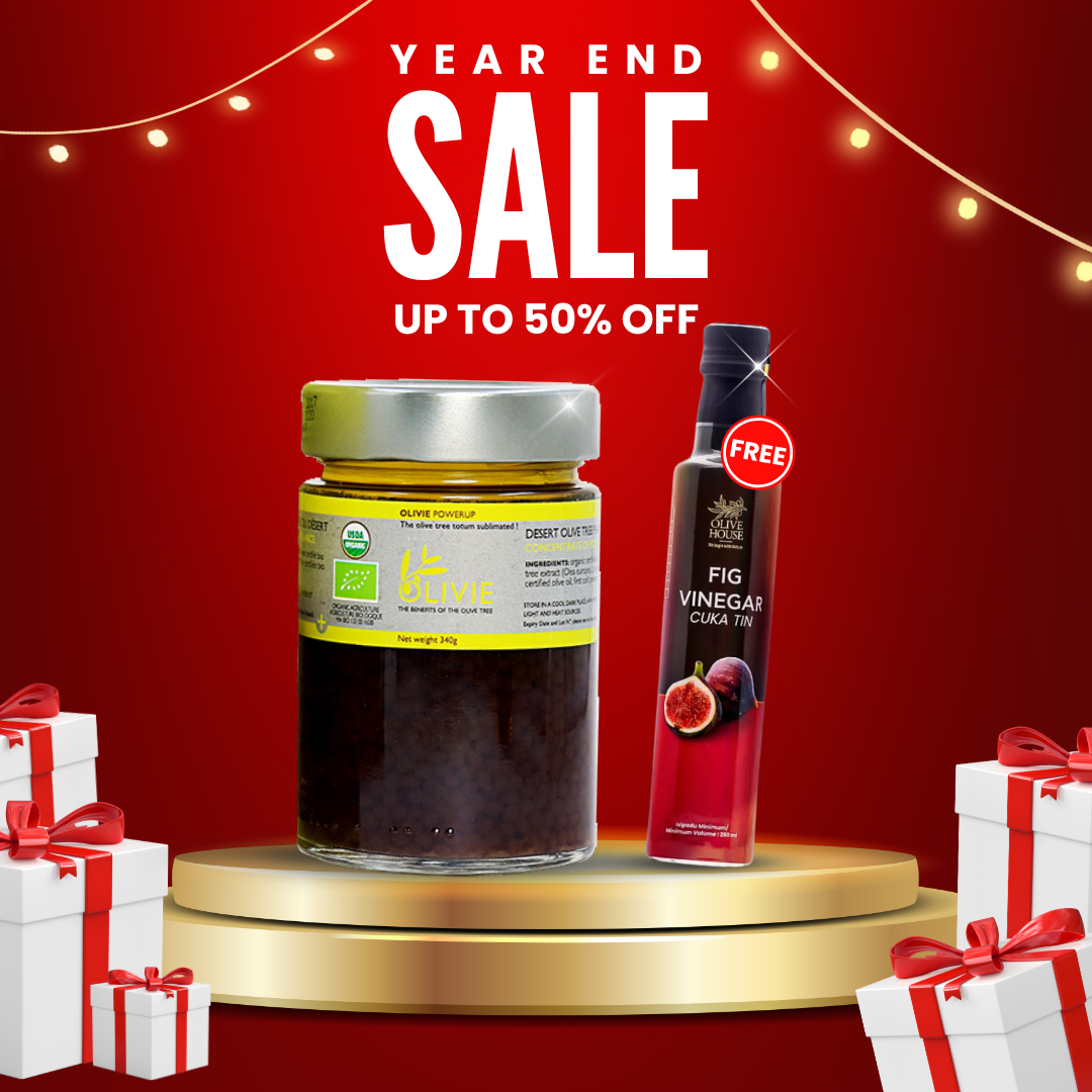 Olive House Olivie Power Up 340gm (Minyak Zaitun Asli Organik)