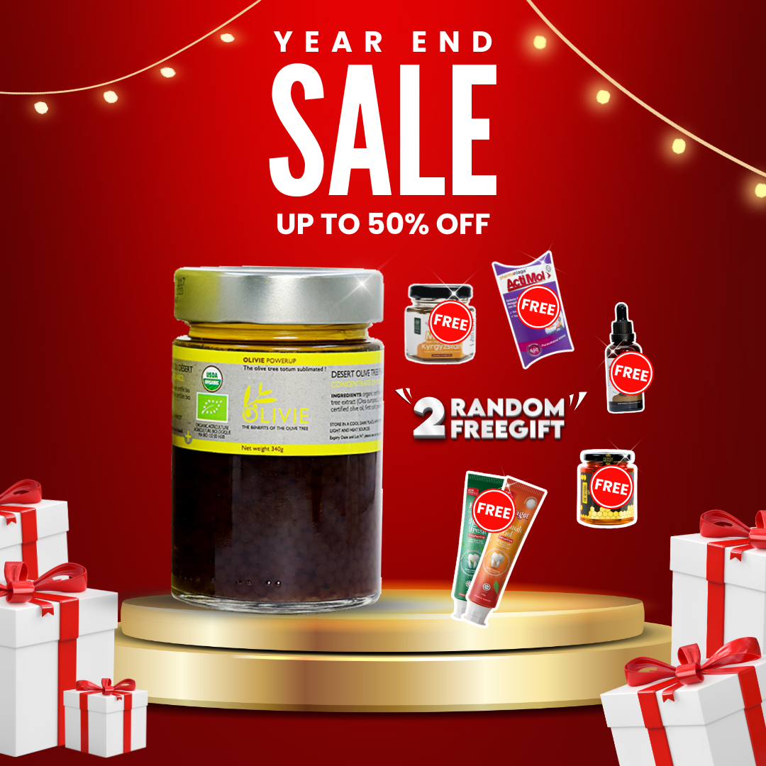 Olive House Olivie Power Up 340gm (Minyak Zaitun Asli Organik)