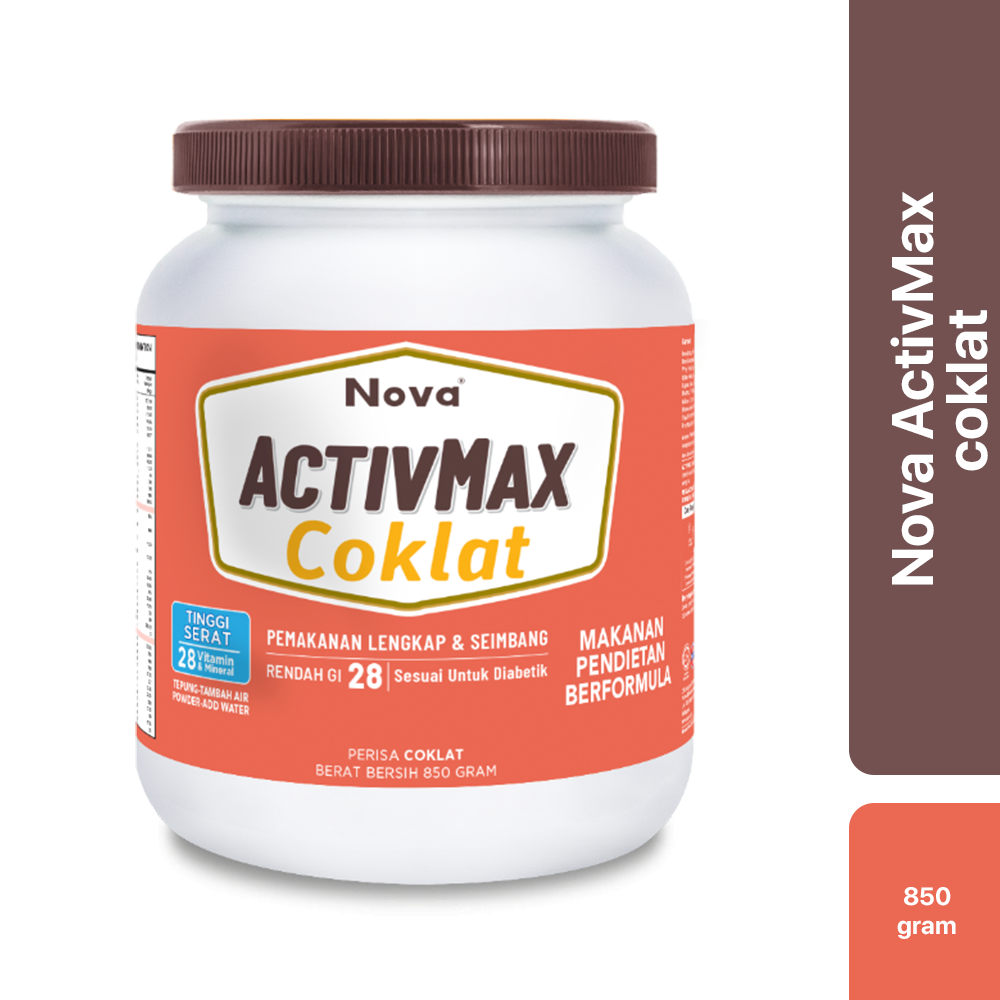 NOVA Activmax Coklat (Multivitamin Drink)
