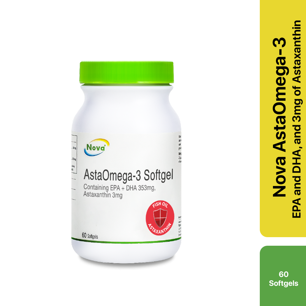 Nova AstaOmega-3 Softgel