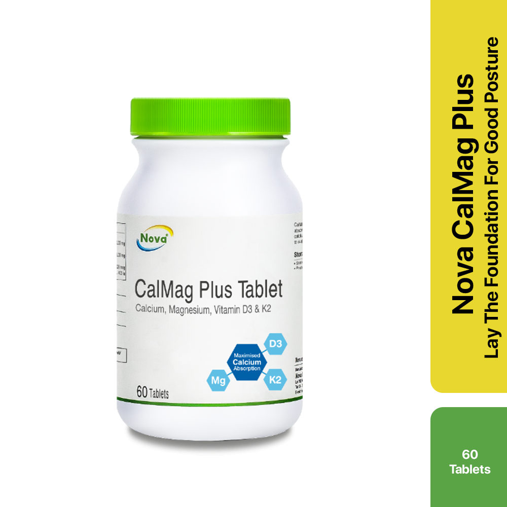 NOVA CALMAG PLUS TABLET 60's (Kesihatan Tulang) Badan Vitamin