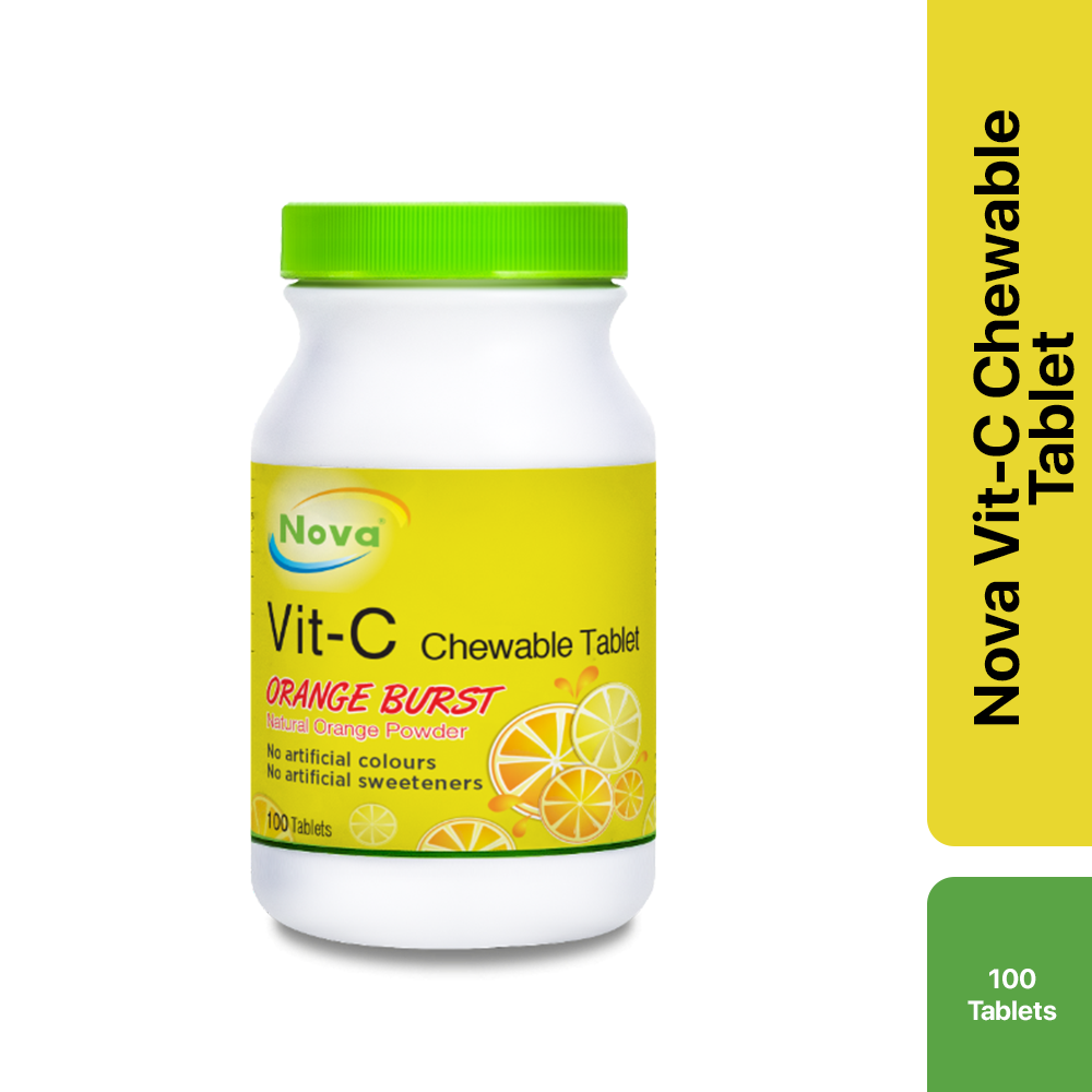 NOVA VIT-C CHEWABLE TABLET (IMUNISASI BADAN)