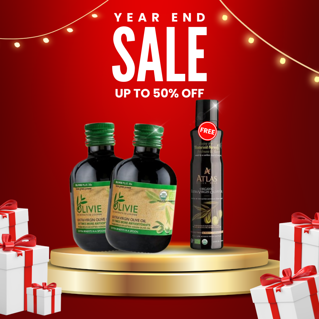 Olivie TwinPack 250ML (Minyak Zaitun Asli Organik)