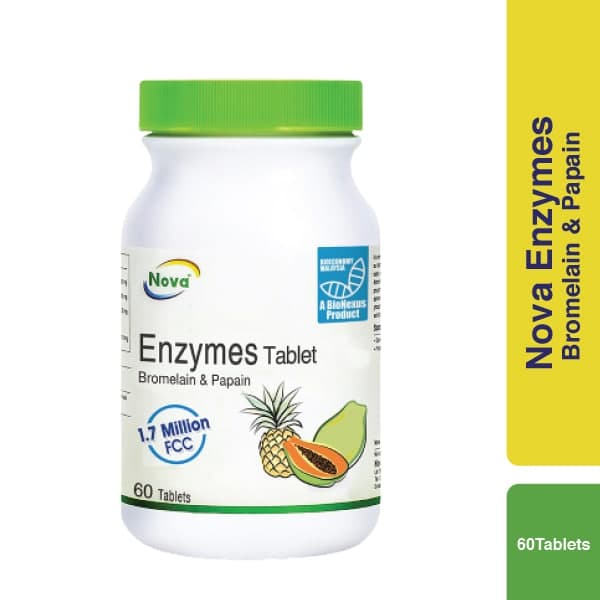 NOVA Fruit Enzymes Tablet (60 Tablets)