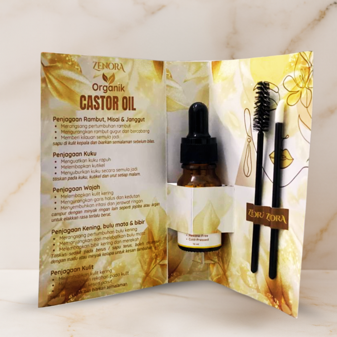 Zenora Organik Castor Oil 10ml