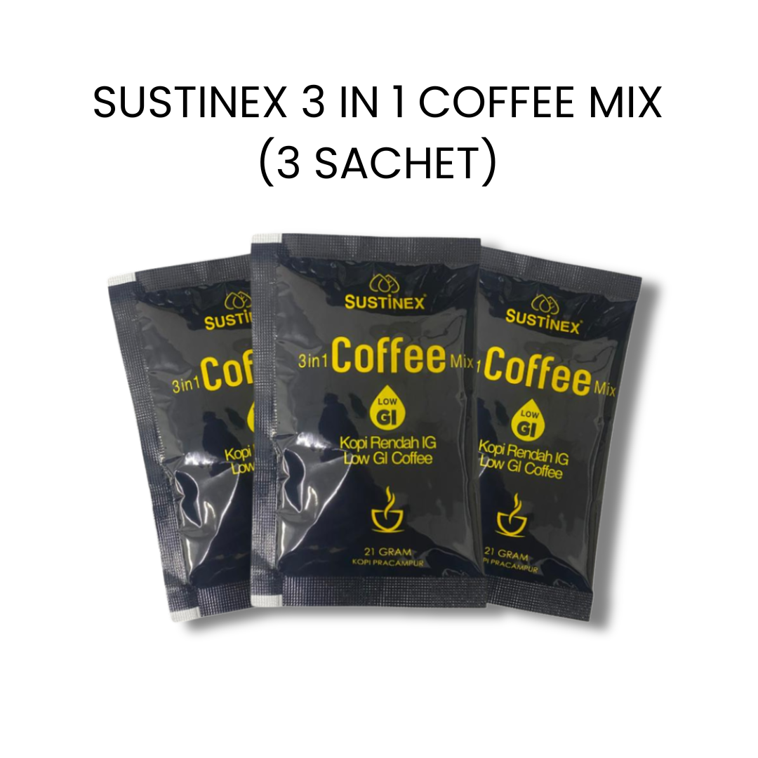 NOVA SustineX Coffee Mix 3-in-1 Low GI