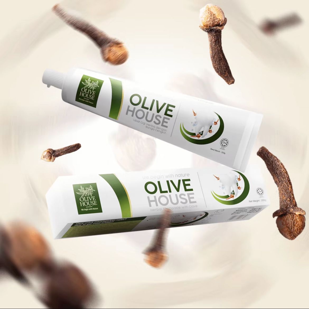 OLIVE HOUSE Ubat Gigi Ekstrak Bunga Cengkih