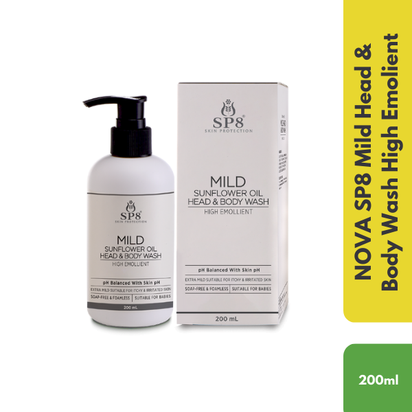 NOVA SP8 Mild Head & Body Wash High Emolient