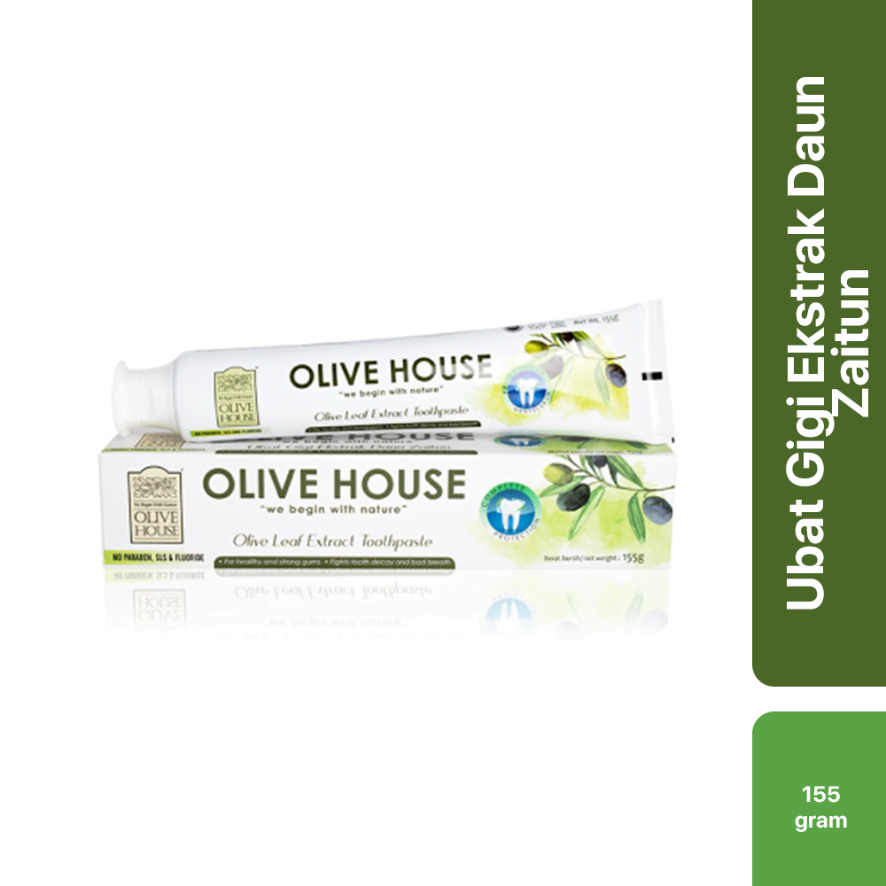 OLIVE HOUSE Ubat Gigi Ekstrak Daun Zaitun
